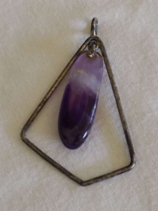 Vintage Amethyst Pendant