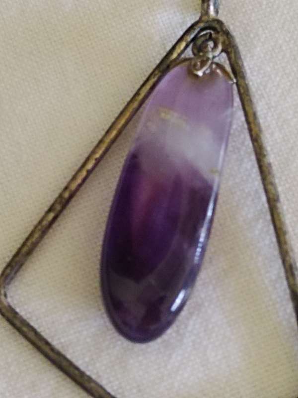 Vintage Amethyst Pendant