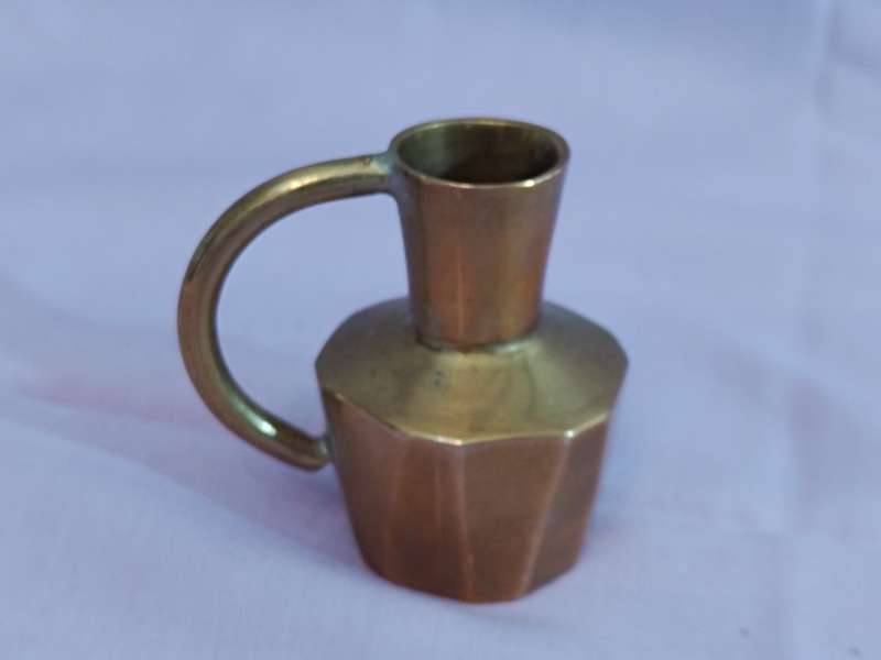 Dollhouse Miniature Brass Jug