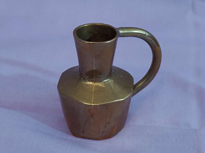 Dollhouse Miniature Brass Jug