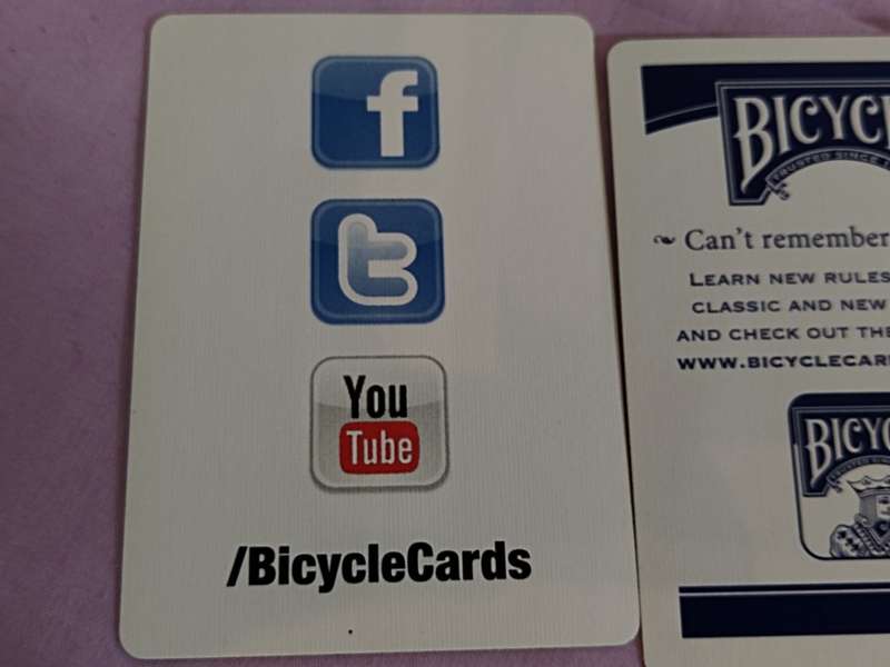 Bicycle Playing Cards, Plastic Coated,