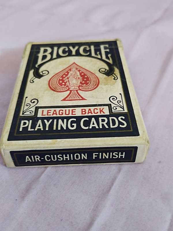 Bicycle Playing Cards, Plastic Coated, League Back
