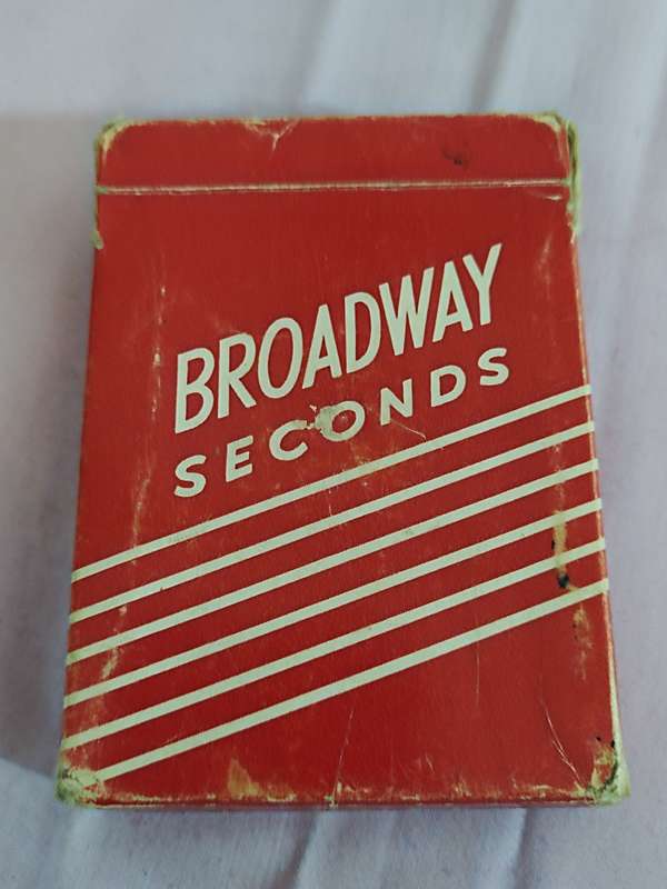 Broadway Seconds, Playing cards