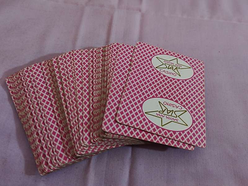 Broadway Seconds, Playing cards