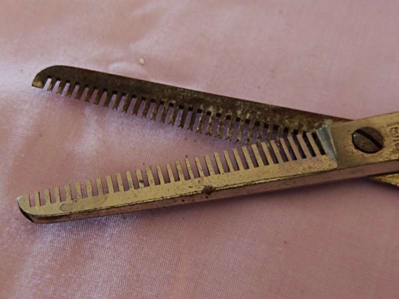 Vintage Barber`s Thinning shear: Sigi Solingen Germany