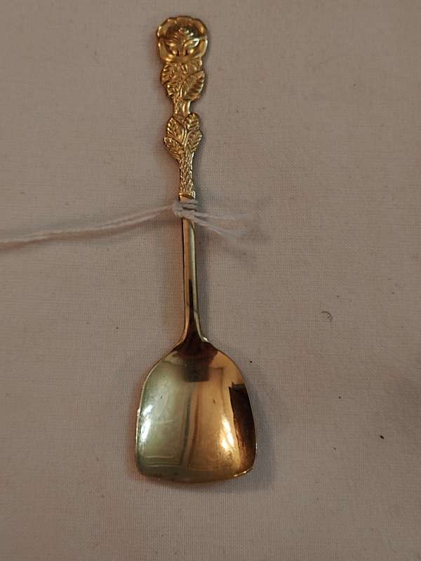 Eetrite 24K Goldplated sugar spoon