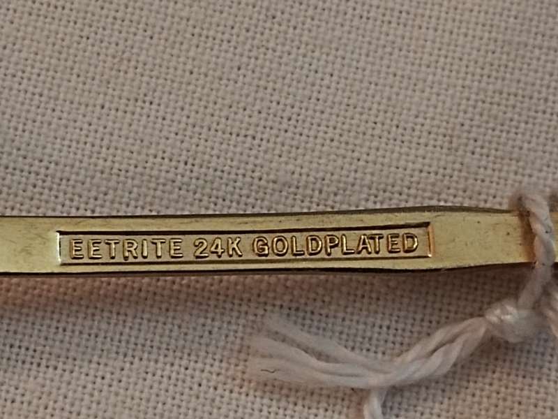 Eetrite 24K Goldplated sugar spoon
