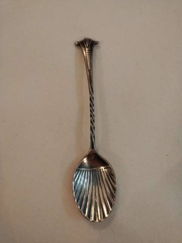 WH & S Silver plated spoon