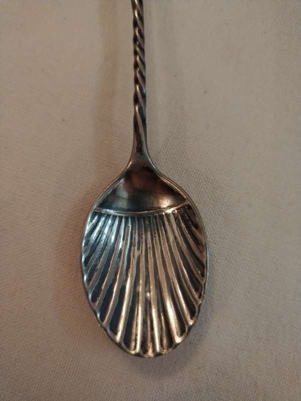 WH & S Silver plated spoon