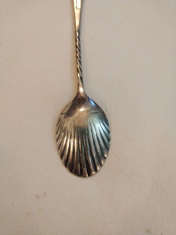 WH & S Silver plated spoon
