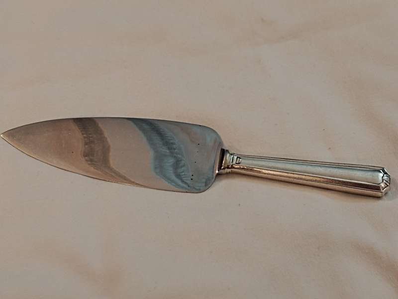 Art Deco Cooper Brothers, Rustless steel Sheffield Cake/pie lifter