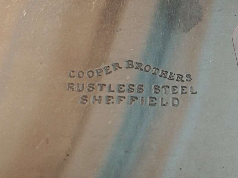 Art Deco Cooper Brothers, Rustless steel Sheffield Cake/pie lifter