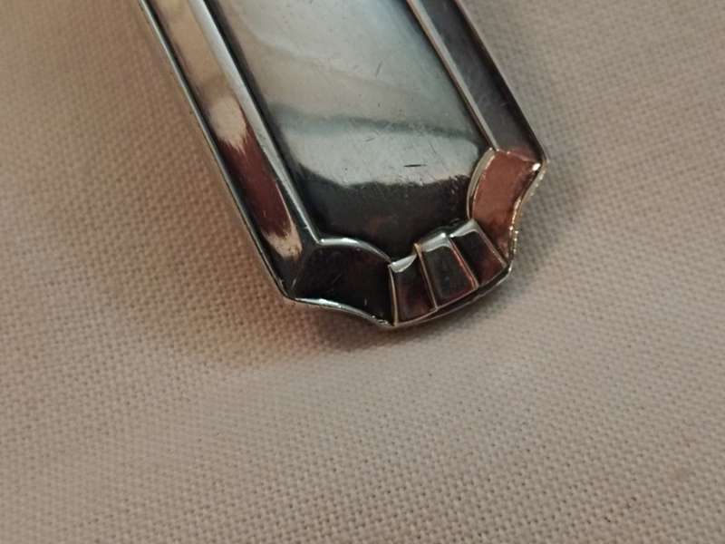 Art Deco Cooper Brothers, Rustless steel Sheffield Soup Ladle