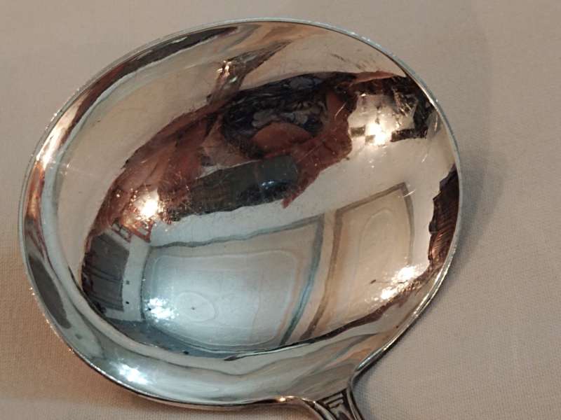 Art Deco Cooper Brothers, Rustless steel Sheffield Soup Ladle