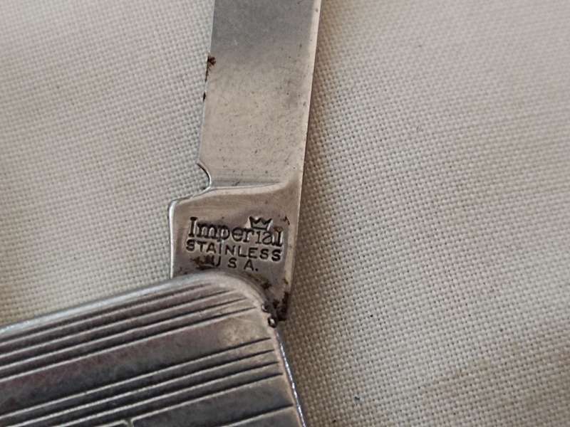 Vintage Imperial Stainless USA pocket Knife