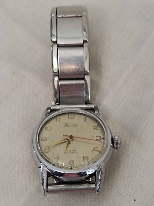 Vintage Men`s Kasta Incabloc mechanical Watch
