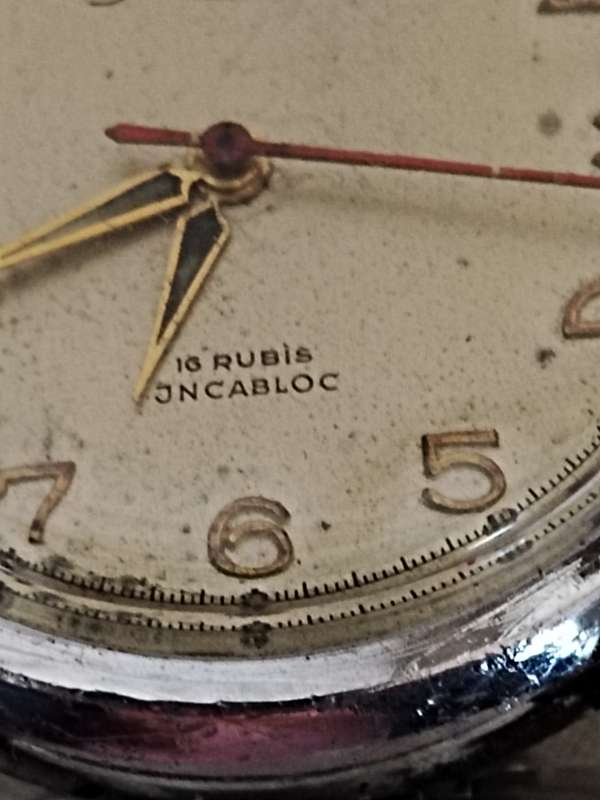 Vintage Men`s Kasta Incabloc mechanical Watch