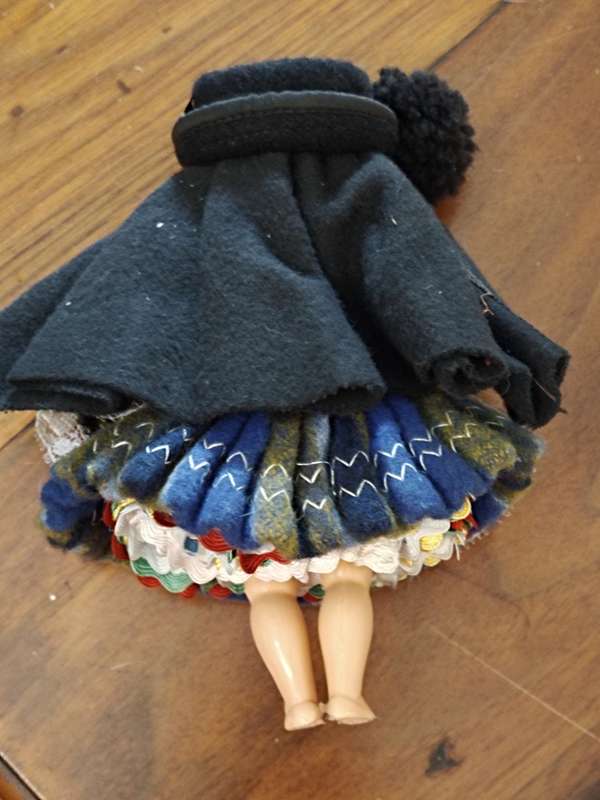 Vintage Folk Art Doll: Portugal Doll