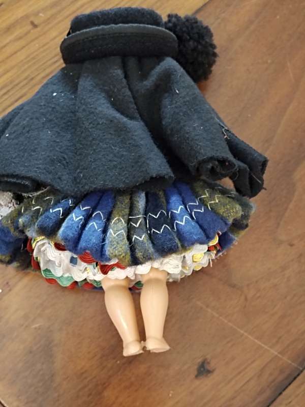 Vintage Folk Art Doll: Portugal Doll