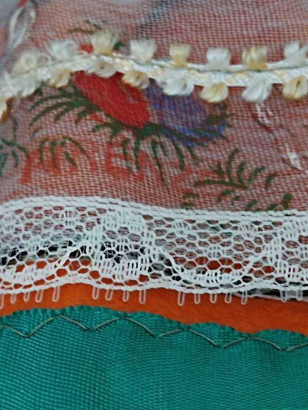 Vintage Folk Art Doll:
