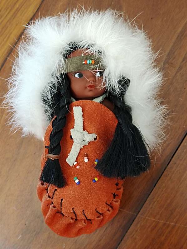 Vintage Folk Art Doll: Canadian