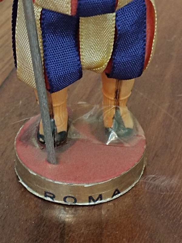 Vintage Folk Art Doll: Roma