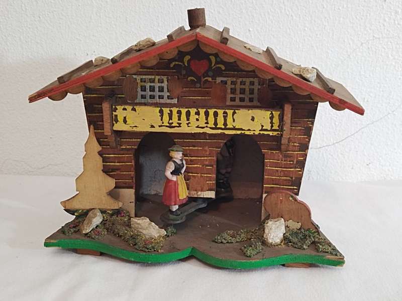 Vintage Weather House (As Is)