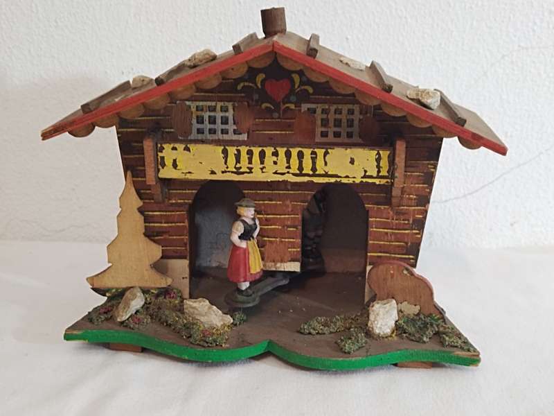 Vintage Weather House (As Is)