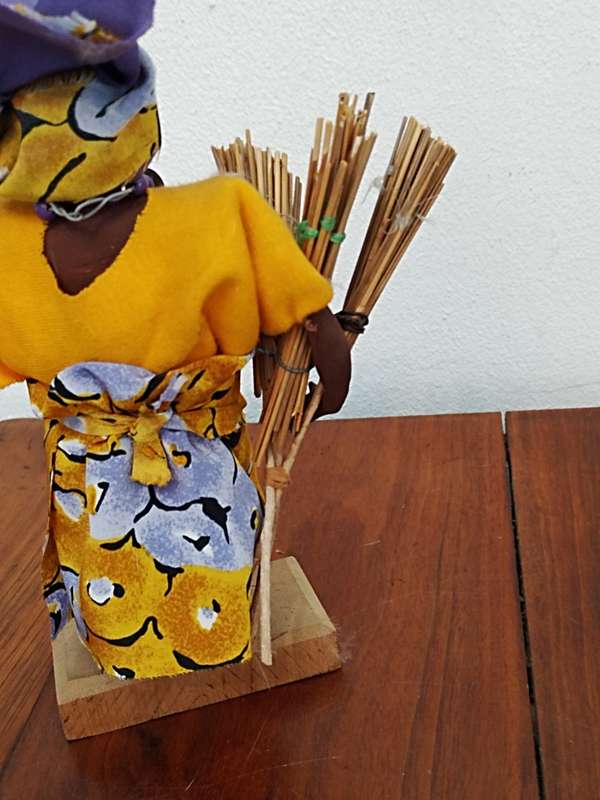 Vintage Folk Art Doll: Mabula