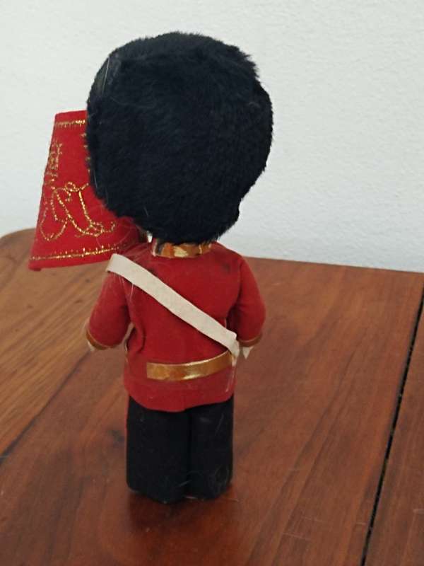 Vintage Folk Art Doll: England Queens Guard