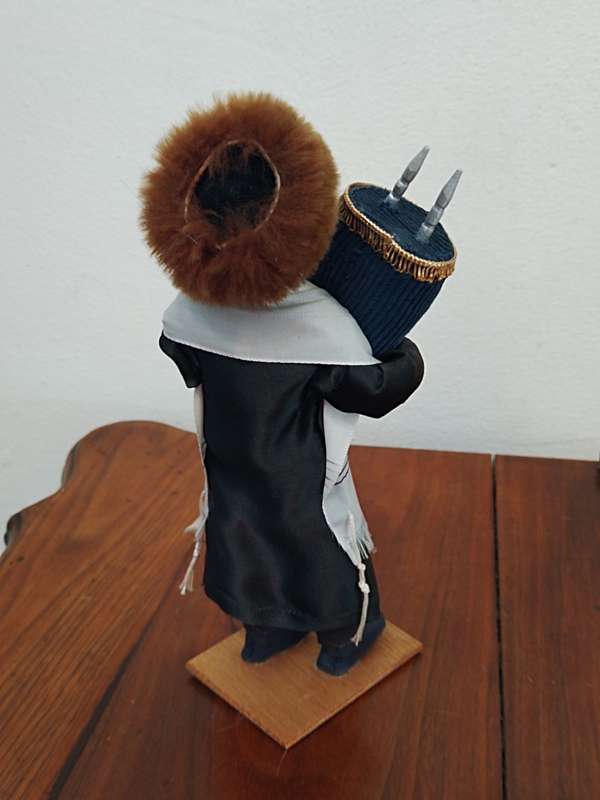 Vintage Folk Art Doll: Made in Israel