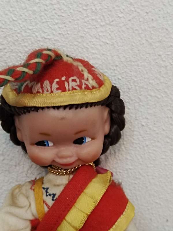 Vintage Folk Art Doll: Madeira
