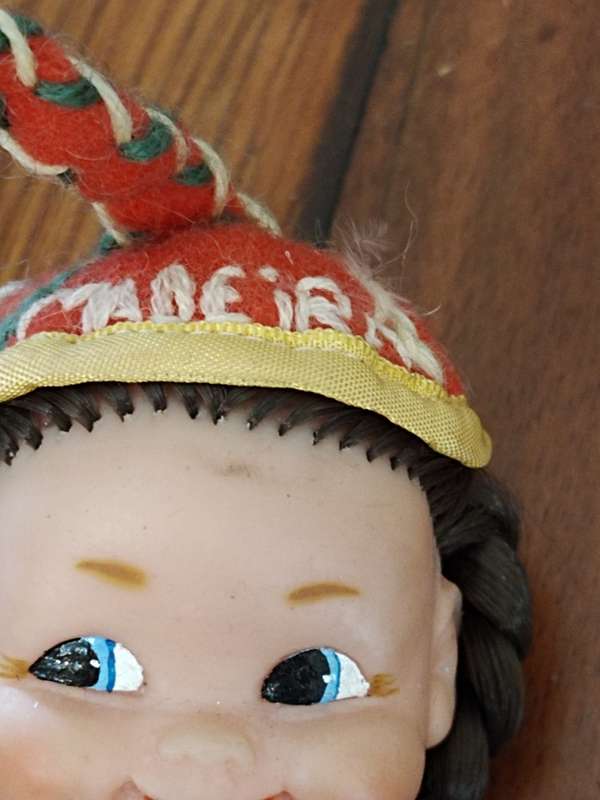 Vintage Folk Art Doll: Madeira