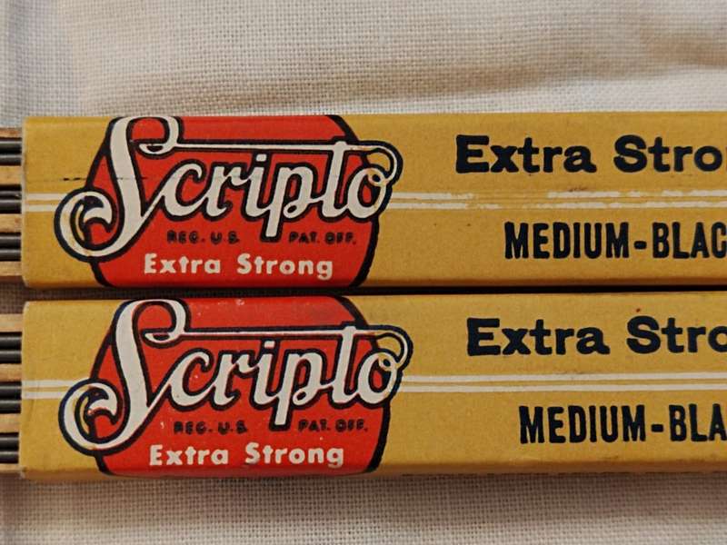 Scripto Extra Long Medium black Long Leads