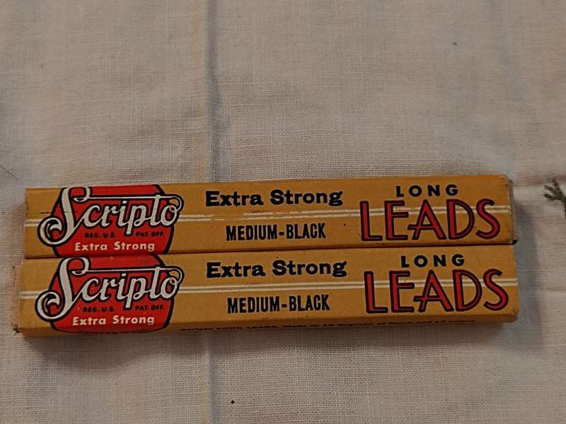 Scripto Extra Long Medium black Long Leads