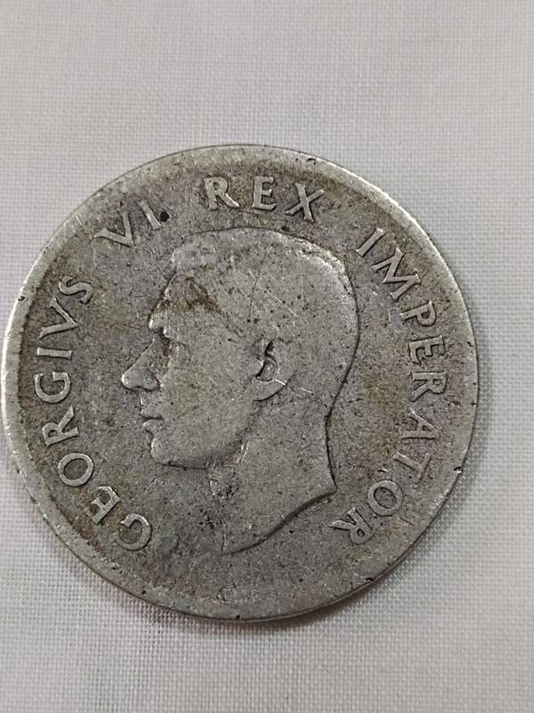 1942 2 Shillings Suid Afrika