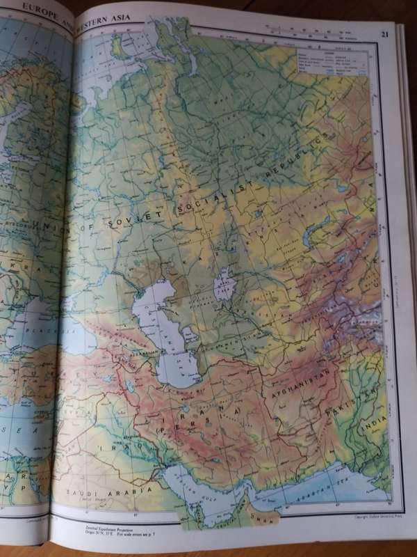 The Oxford Atlas 1970 Book