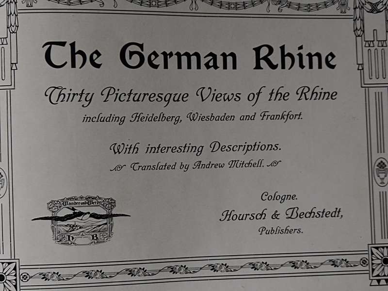 The German Rhine book