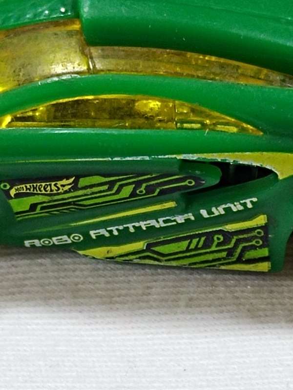 HOT WHEELS NITROBOT ATTACK EXCLUSIVE TECHNETIUM GREEN