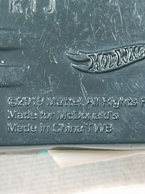 Hot Wheels Twin Mill 2019 McDonald`s Happy Meal Toy Car Only