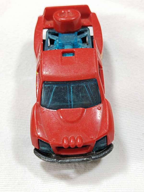 HOT WHEELS 50TH ANNIVERSARY `OFF TRACK` ~ RED WITH 50 LOGO ON SIDE