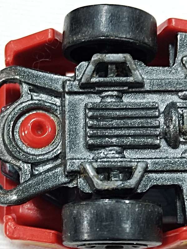 HOT WHEELS 50TH ANNIVERSARY `OFF TRACK` ~ RED WITH 50 LOGO ON SIDE
