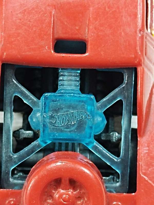 HOT WHEELS 50TH ANNIVERSARY `OFF TRACK` ~ RED WITH 50 LOGO ON SIDE