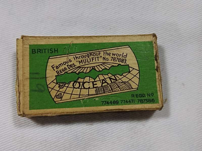 Packet Genuine Ocean razor Blade