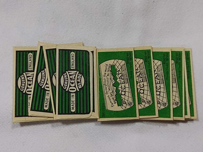 Packet Genuine Ocean razor Blade