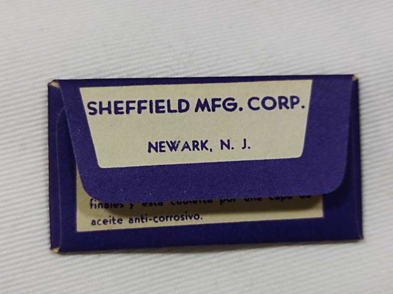 Sheffield Double Edge Blade.