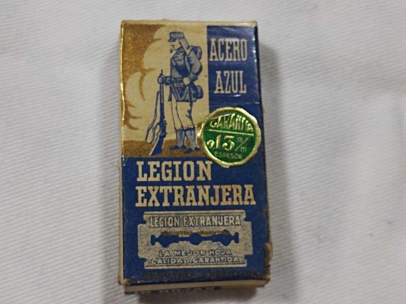 Legion Extranjera razor blades