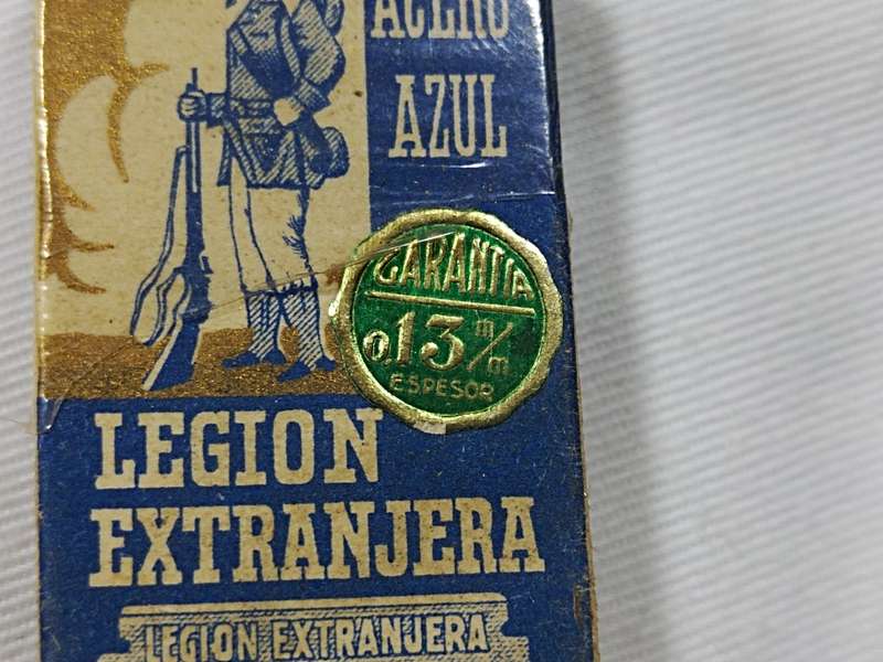 Legion Extranjera razor blades