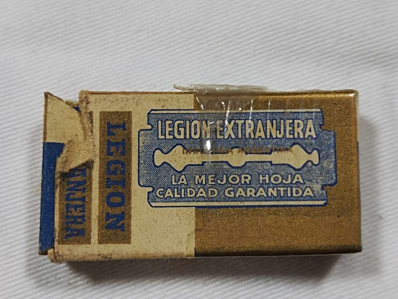 Legion Extranjera razor blades