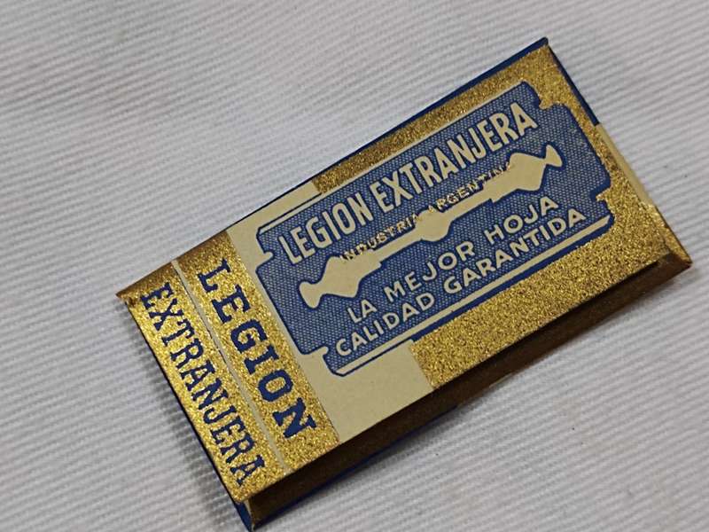 Legion Extranjera razor blades